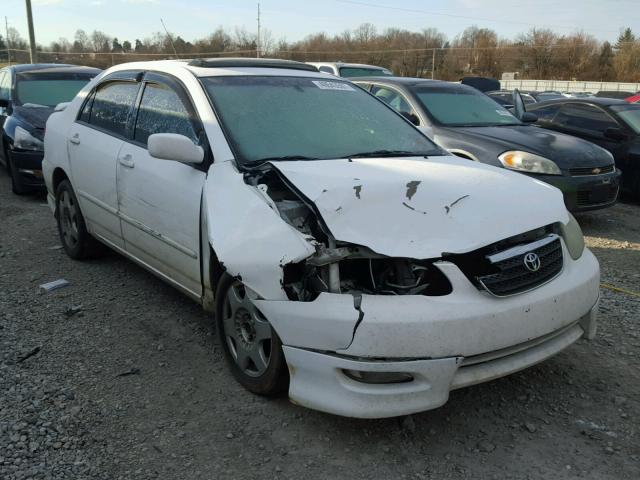 1NXBR32E15Z416630 - 2005 TOYOTA COROLLA CE WHITE photo 1