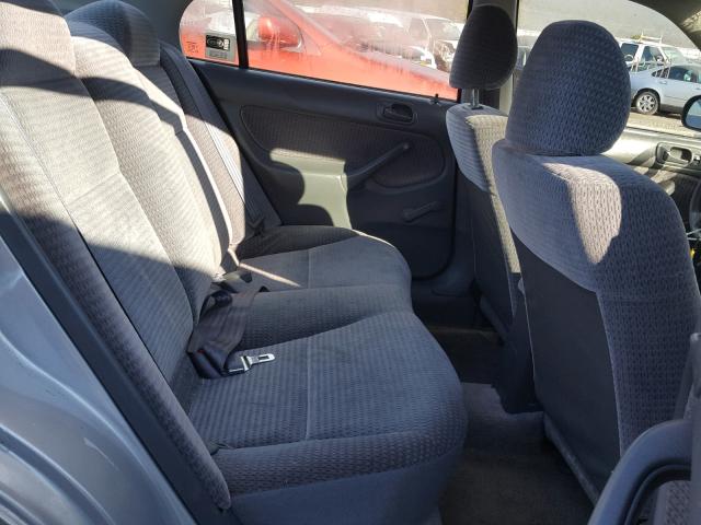 2HGEJ6619YH562588 - 2000 HONDA CIVIC BASE SILVER photo 6