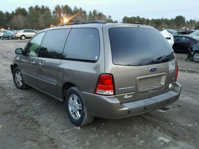 2FMZA52215BA70625 - 2005 FORD FREESTAR S BROWN photo 3