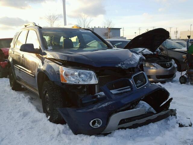 2CKDL33F496246315 - 2009 PONTIAC TORRENT BLUE photo 1