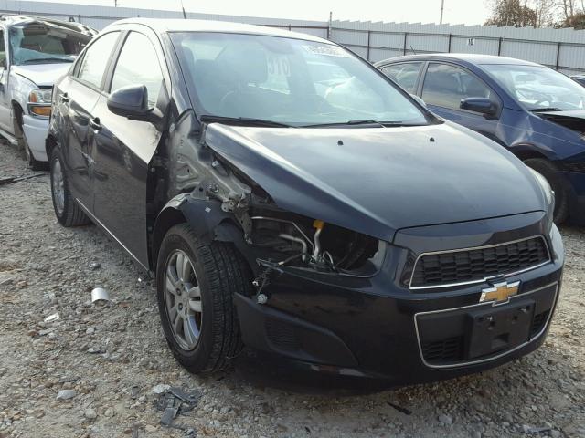 1G1JA5SH0C4160354 - 2012 CHEVROLET SONIC LS BLACK photo 1