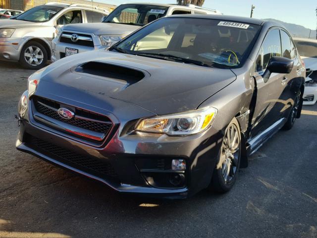 JF1VA1B63G9819137 - 2016 SUBARU WRX GRAY photo 2