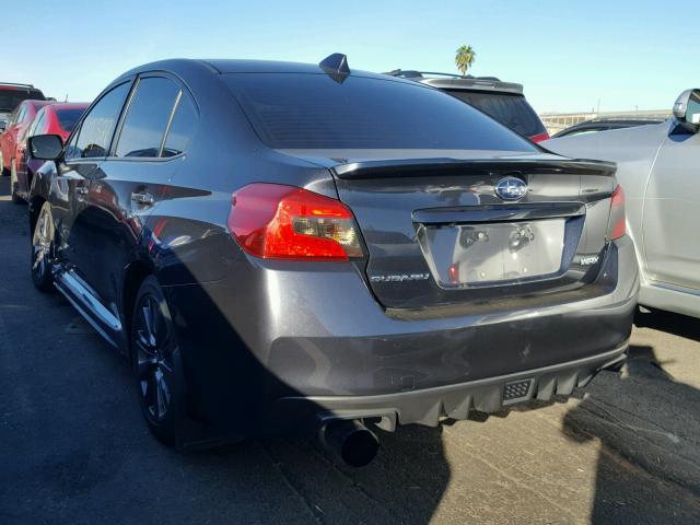 JF1VA1B63G9819137 - 2016 SUBARU WRX GRAY photo 3