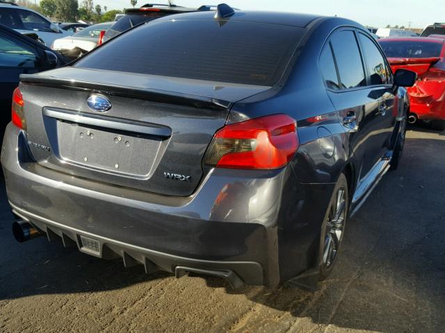 JF1VA1B63G9819137 - 2016 SUBARU WRX GRAY photo 4