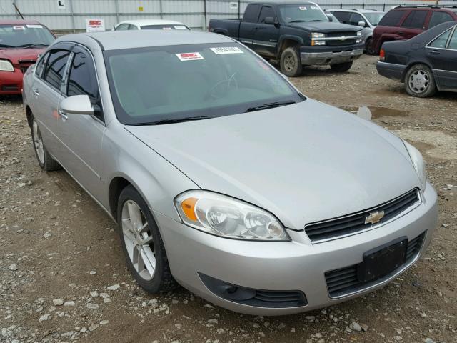 2G1WU58R679392974 - 2007 CHEVROLET IMPALA LTZ SILVER photo 1