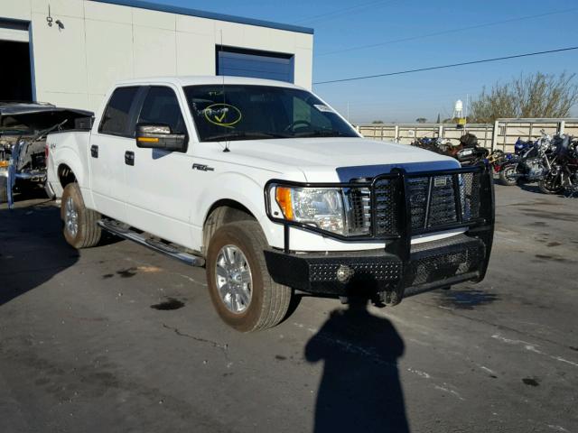 1FTFW1EV1AFA35616 - 2010 FORD F150 SUPER WHITE photo 1