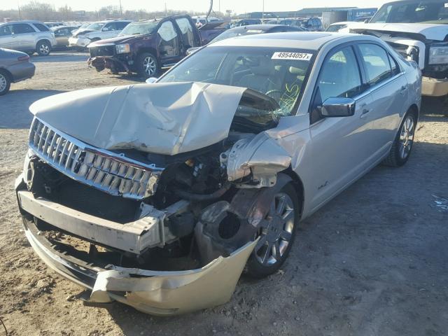 3LNHM26T88R655468 - 2008 LINCOLN MKZ TAN photo 2