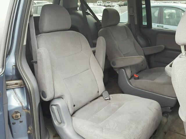 5FNRL38446B073213 - 2006 HONDA ODYSSEY EX BLUE photo 6