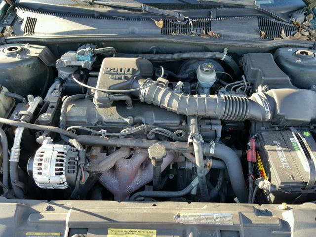 1G1JC524327128048 - 2002 CHEVROLET CAVALIER B GREEN photo 7