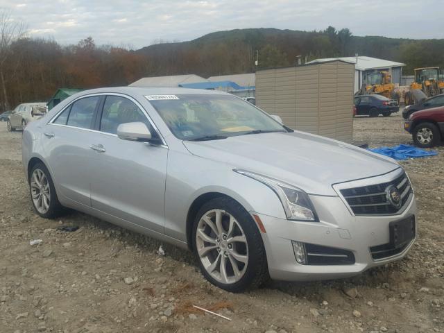 1G6AM5SX6D0122502 - 2013 CADILLAC ATS PREMIU SILVER photo 1