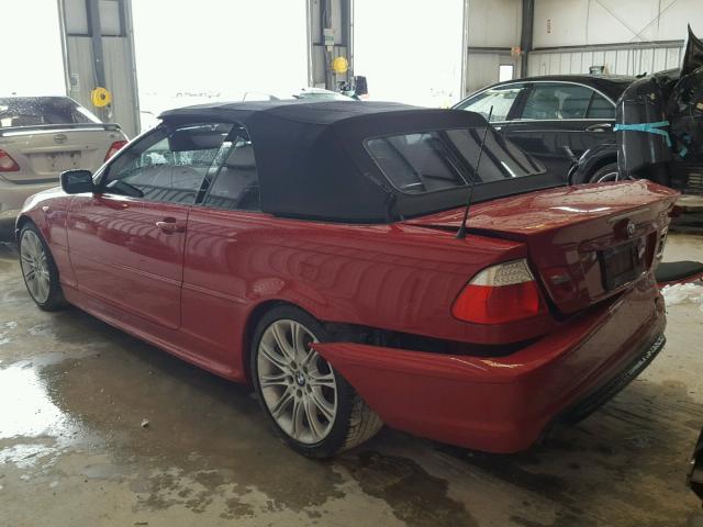 WBABW53415PL52311 - 2005 BMW 330 CI RED photo 3