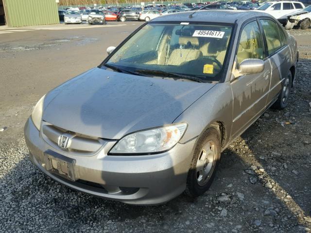 JHMES96604S008320 - 2004 HONDA CIVIC HYBR GOLD photo 2