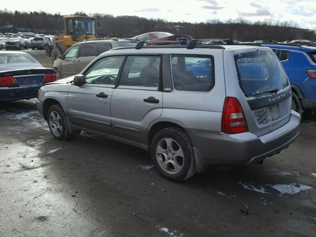JF1SG65693H737715 - 2003 SUBARU FORESTER 2 SILVER photo 3