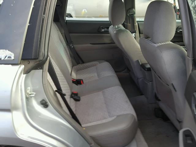 JF1SG65693H737715 - 2003 SUBARU FORESTER 2 SILVER photo 6
