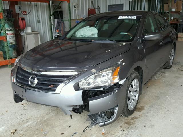 1N4AL3AP1FC581613 - 2015 NISSAN ALTIMA 2.5 GRAY photo 2