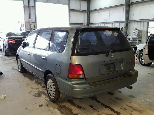 JHMRA1867SC014450 - 1995 HONDA ODYSSEY LX TURQUOISE photo 3