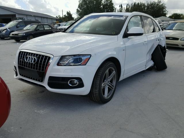 WA1WKAFP7BA106368 - 2011 AUDI Q5 PRESTIG WHITE photo 2