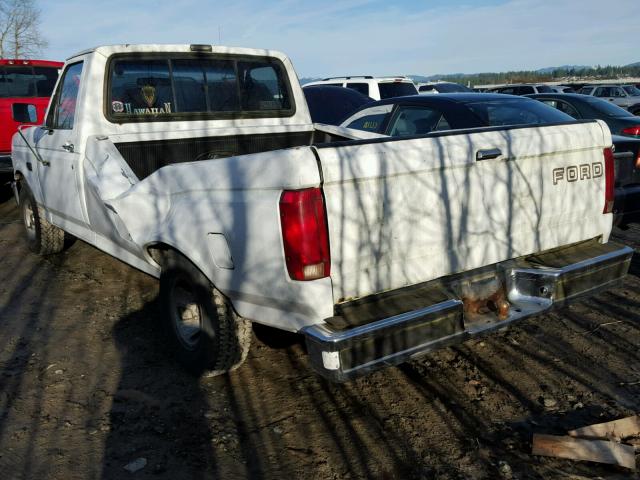 2FTDF15Y2NCA37796 - 1992 FORD F150 WHITE photo 3