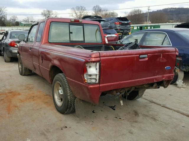 1FTCR14X8VPA20270 - 1997 FORD RANGER SUP MAROON photo 3