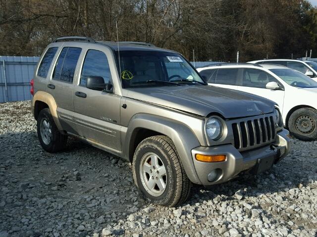 1J4GL58K63W725560 - 2003 JEEP LIBERTY LI BEIGE photo 1