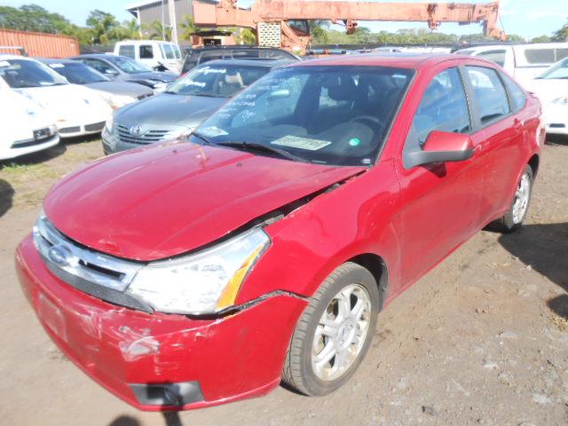 1FAHP36NX9W142505 - 2009 FORD FOCUS SES RED photo 2