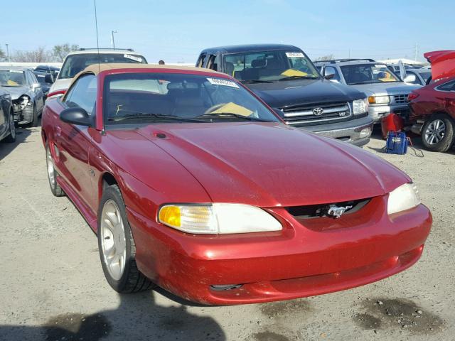 1FAFP45X9WF257656 - 1998 FORD MUSTANG GT RED photo 1