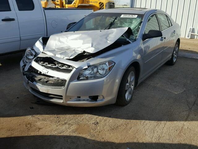 1G1ZG57B39F235812 - 2009 CHEVROLET MALIBU LS SILVER photo 2