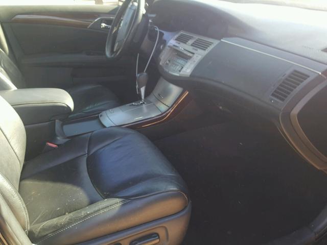4T1BK3DB3AU361874 - 2010 TOYOTA AVALON XL BLACK photo 5