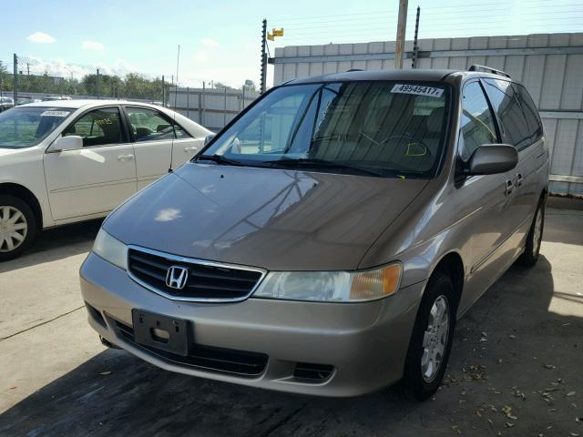 5FNRL18064B101589 - 2004 HONDA ODYSSEY EX GOLD photo 2