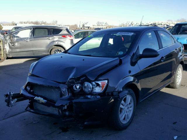 1G1JC5SB7E4149845 - 2014 CHEVROLET SONIC LT SILVER photo 2