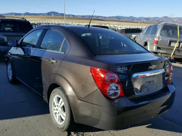 1G1JC5SB7E4149845 - 2014 CHEVROLET SONIC LT SILVER photo 3