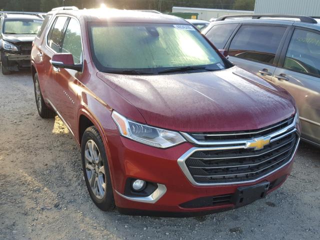 1GNEVJKW0JJ168948 - 2018 CHEVROLET TRAVERSE P RED photo 1