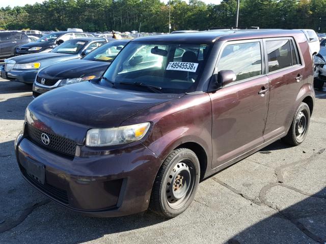 JTLKE50E581049949 - 2008 TOYOTA SCION XB Күлгін фото 2