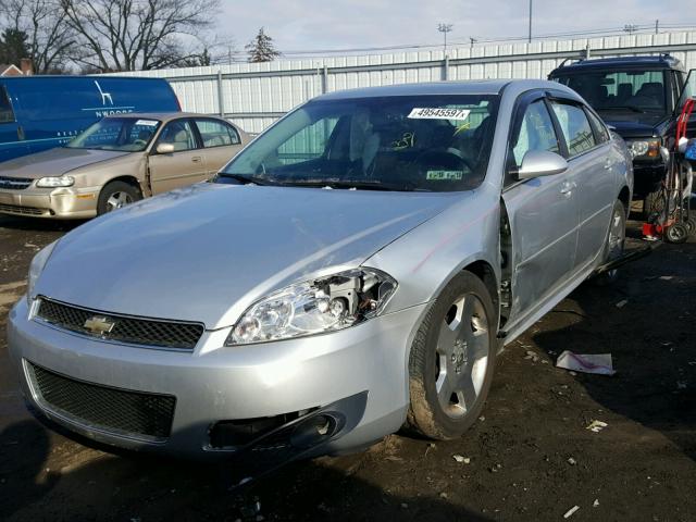 2G1WD57C591142074 - 2009 CHEVROLET IMPALA SS SILVER photo 2