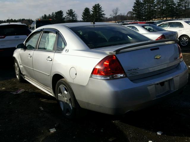 2G1WD57C591142074 - 2009 CHEVROLET IMPALA SS SILVER photo 3