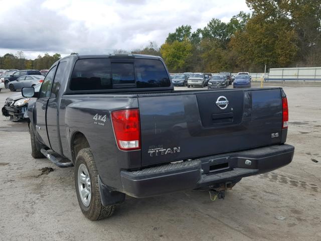 1N6BA06BX5N527923 - 2005 NISSAN TITAN XE GRAY photo 3