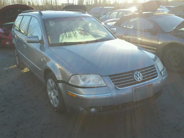 WVWWH63B93E404554 - 2003 VOLKSWAGEN PASSAT GLX GRAY photo 1