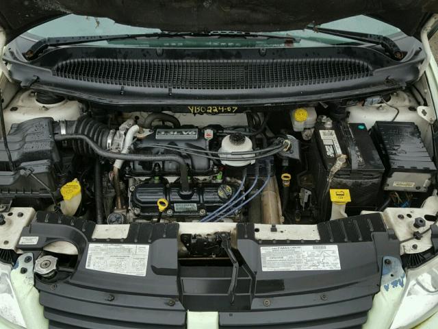 1D4GP25R46B728725 - 2006 DODGE CARAVAN SE GREEN photo 7