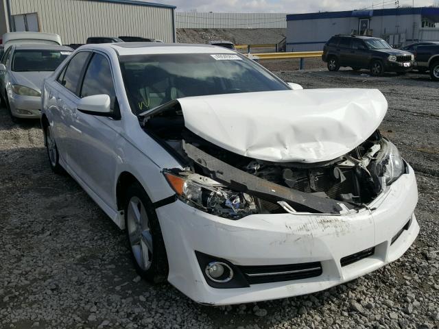 4T1BF1FK4CU572560 - 2012 TOYOTA CAMRY BASE WHITE photo 1