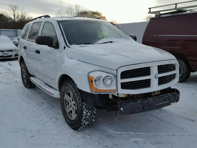 1D4HB58D95F569230 - 2005 DODGE DURANGO LI WHITE photo 1