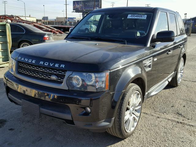 SALSK2D47BA283904 - 2011 LAND ROVER RANGE ROVE BLACK photo 2