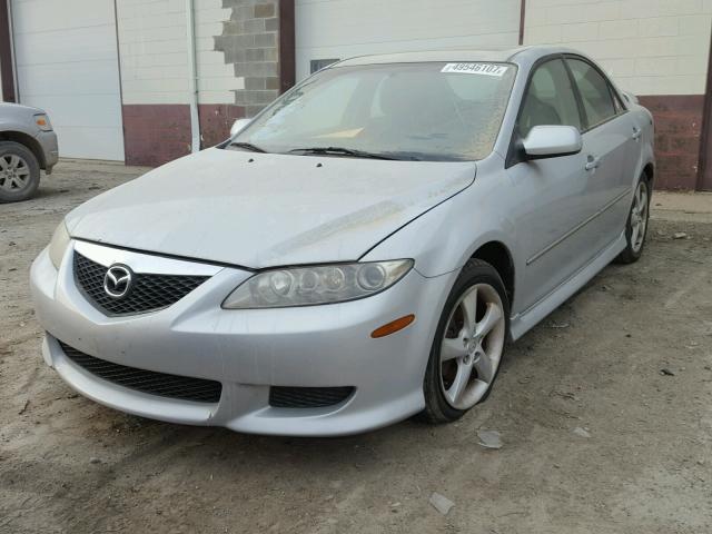 1YVHP80C245N11266 - 2004 MAZDA 6 I SILVER photo 2