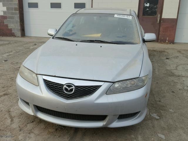 1YVHP80C245N11266 - 2004 MAZDA 6 I SILVER photo 9