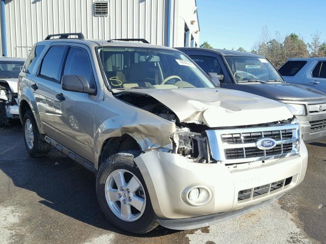 1FMCU0D76AKA68717 - 2010 FORD ESCAPE XLT BEIGE photo 1