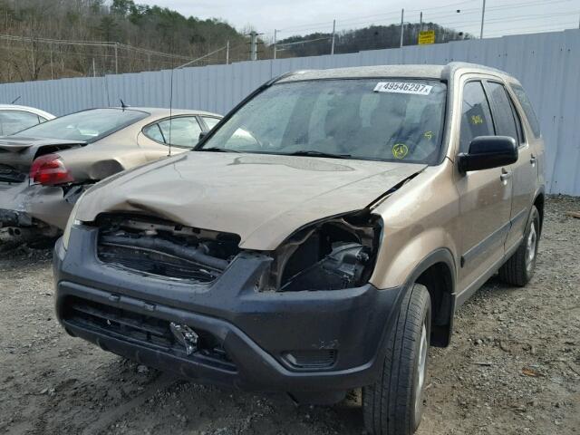 SHSRD68453U107209 - 2003 HONDA CR-V LX BROWN photo 2