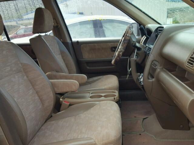 SHSRD68453U107209 - 2003 HONDA CR-V LX BROWN photo 5