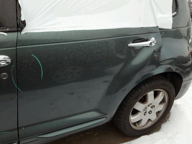 3C4FY58B44T206968 - 2004 CHRYSLER PT CRUISER GREEN photo 9