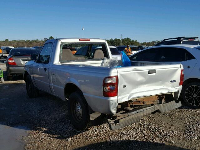 1FTYR10D93PB02233 - 2003 FORD RANGER SILVER photo 3