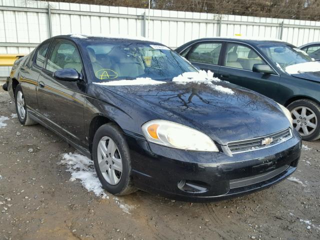 2G1WJ15K269163389 - 2006 CHEVROLET MONTE CARL BLACK photo 1