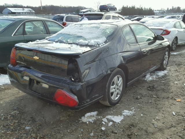 2G1WJ15K269163389 - 2006 CHEVROLET MONTE CARL BLACK photo 4